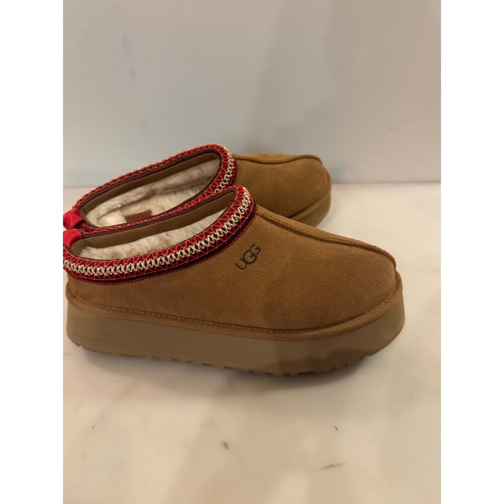 UGG Tazz Platform Slippers - Women's Size 10- Chestnut - Picture 5 of 8